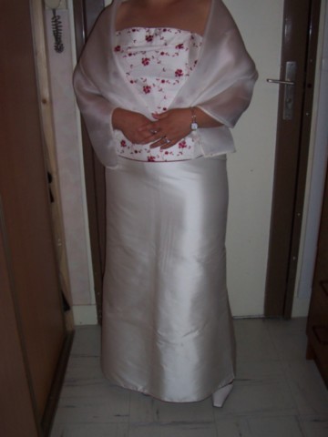 jupe et bustier pour mariée