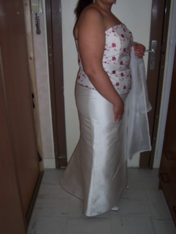 jupe bustier et etolle de mariée