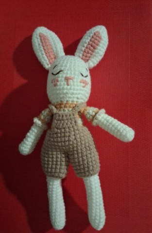 amigurumi lapin face